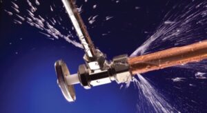 leaking pipe