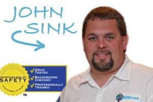 John Sink, Water System Tech